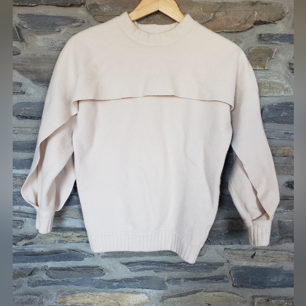 Brochu Walker Merino Wool/Angora Sweater Med